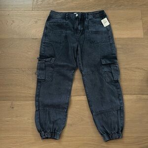 Free People baggy denim pants
